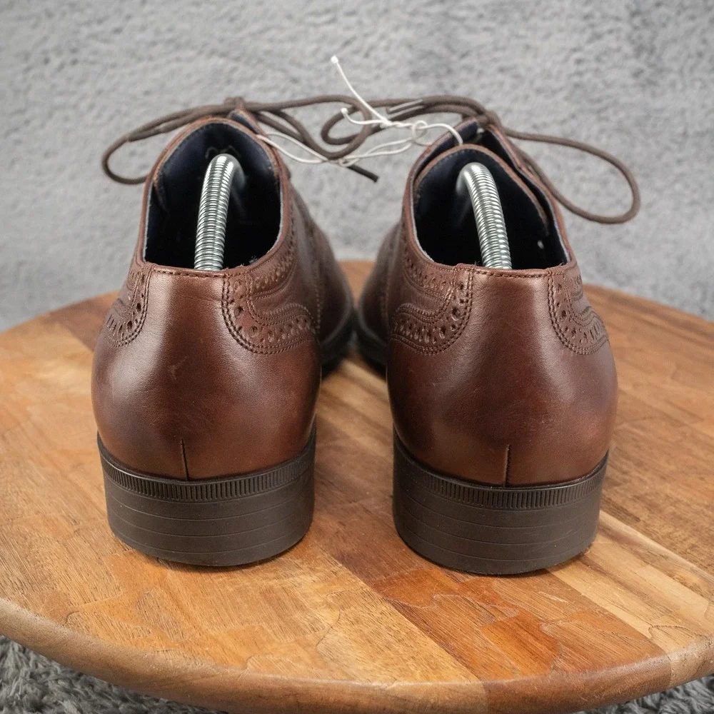 Cole Haan Copley Brown Leather Wingtip Lace‎ Up Oxford Men's US 11 M C13143